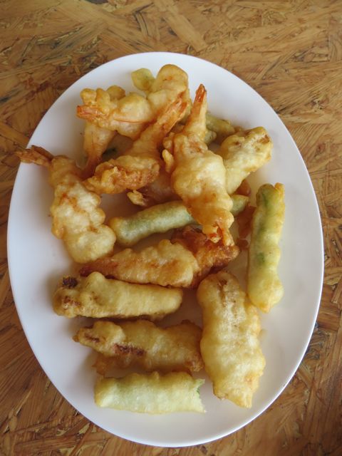 Shrimp Tempura, yksi suosikkiruuistani!