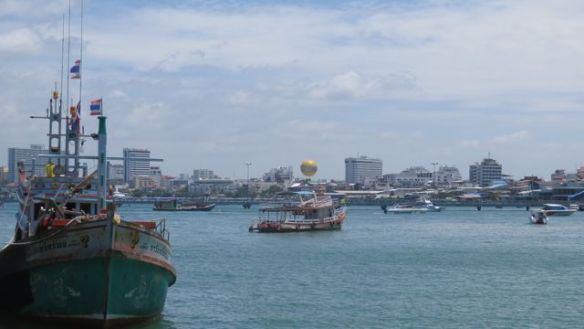 Näkymä Bali Hain laiturin liepeiltä