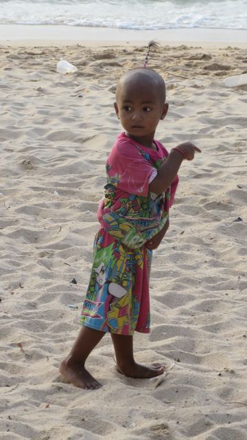 Hieno kampaus pikkupojalla