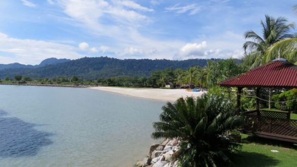 Langkawi Lagoon Resortin rantaa