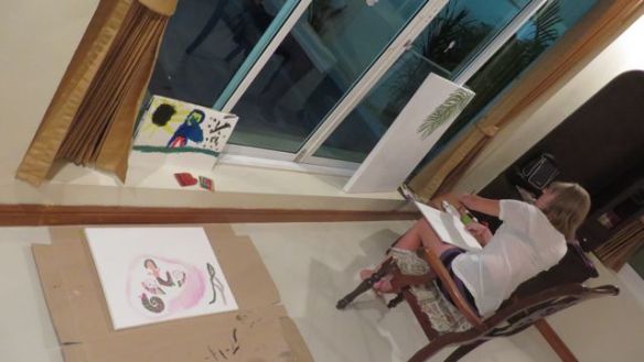 Taiteenteko alkoi jälleen!