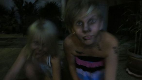 Pihakin oli näitten hirviöitten valtaama