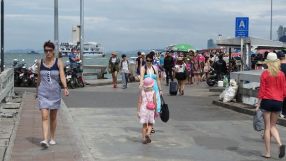 Bali Hain laiturilla