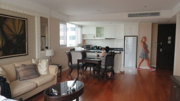 Meillä oli oma keittiökin