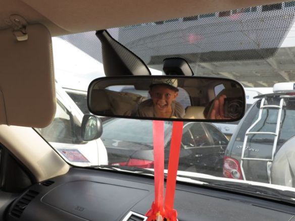 Paluumatkalla lautalla