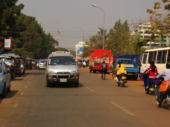 Vientianen katukuvaa