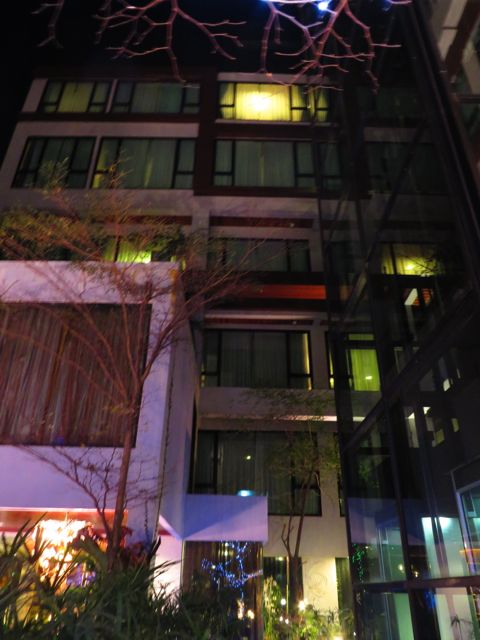 Valot meidän huoneessa 5. kerroksessa