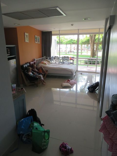 Alakerran olo(ja makuu-)huone