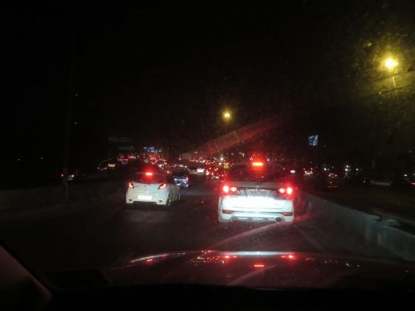 Punainen meri Bangkokin eteläpuolella