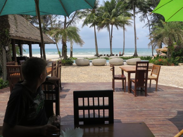 Limutauolla Tinkerbellissä, joka vaikutti todelliselta luksuspaikalta -varsinkin maisemiensa puolesta