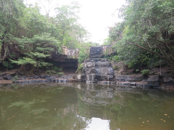 Not much water falling... kuiva kausi