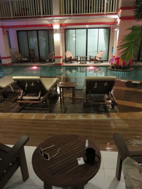 Näkymä meidän huoneesta