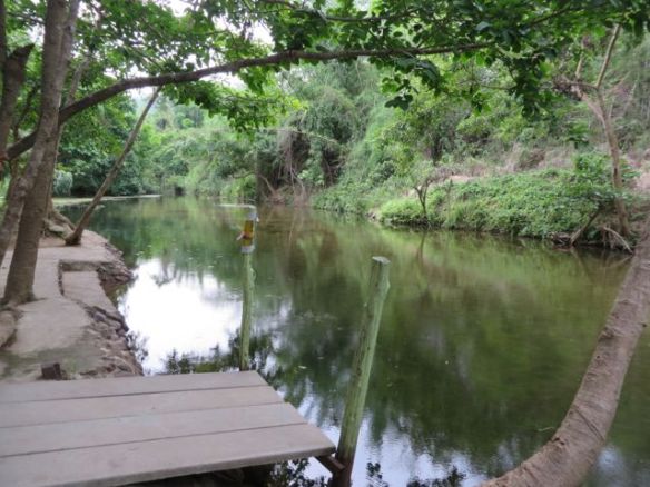 Kuvankaunis jokimaisema