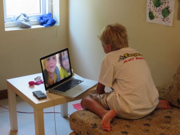 Kaukaiset ystävät pitkästä aikaa!