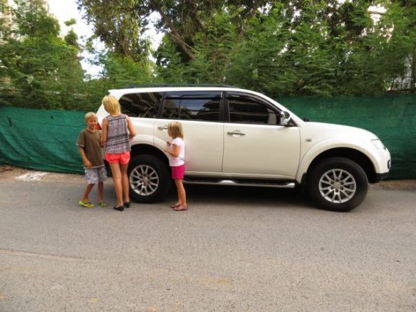 Hyvästit vuokra-Mitsulle! Oli ihana auto!